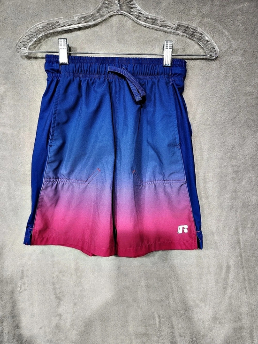 Russell Athletic Boys Large Color Block Shorts